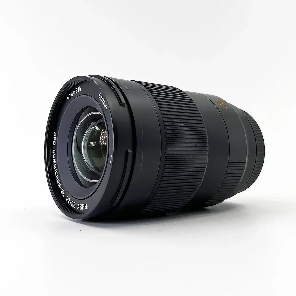 Leica APO-Summicron-SL 28mm f/2 Aspherical Lens + Padded Medium Sized Case + 67mm 3-Piece Filter Kit + Lens Cap Keeper + 6Ave Cleaning Kit